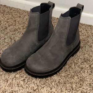 Birkenstock Charcoal Ankle Boots